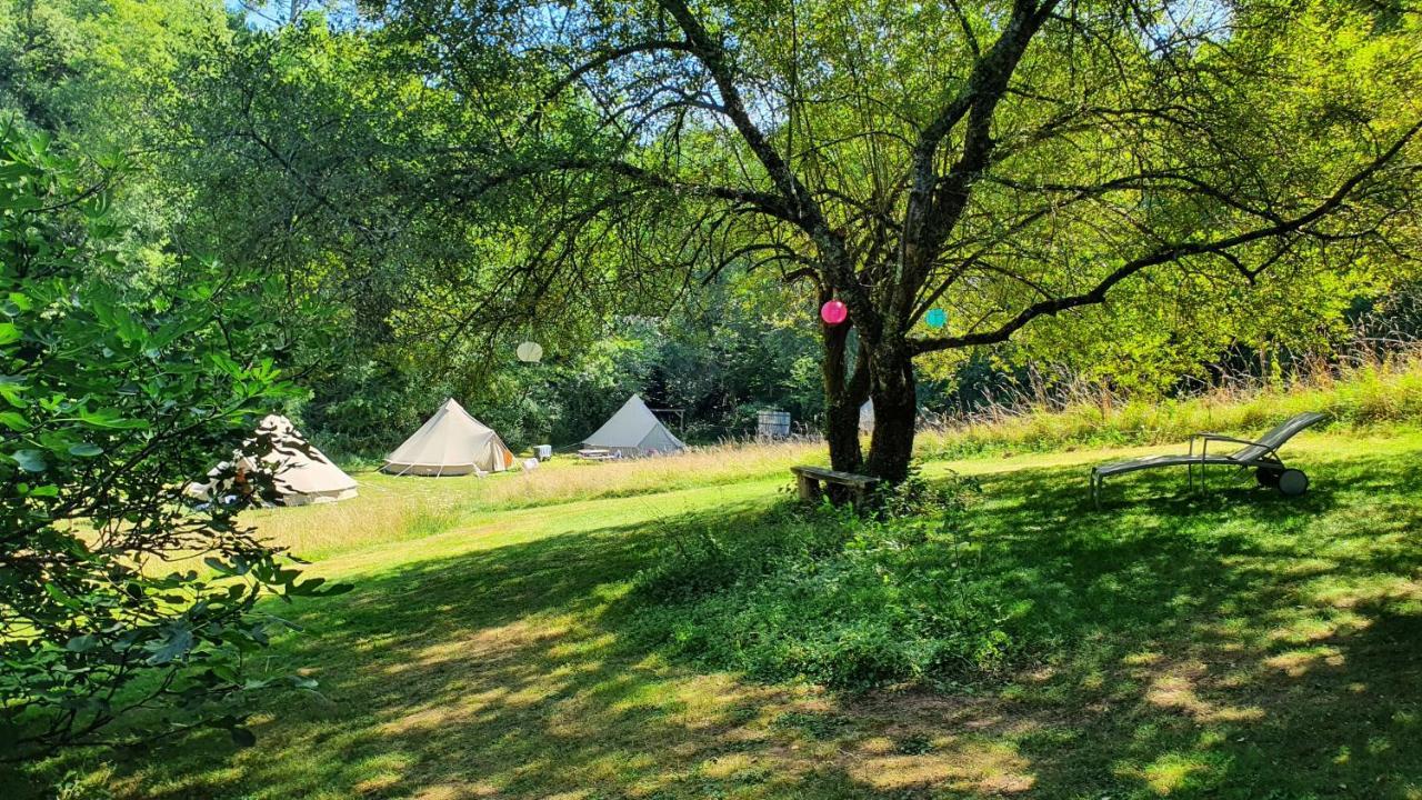 Hotel Belair Le Camping Champagnac-de-Bélair Exterior foto