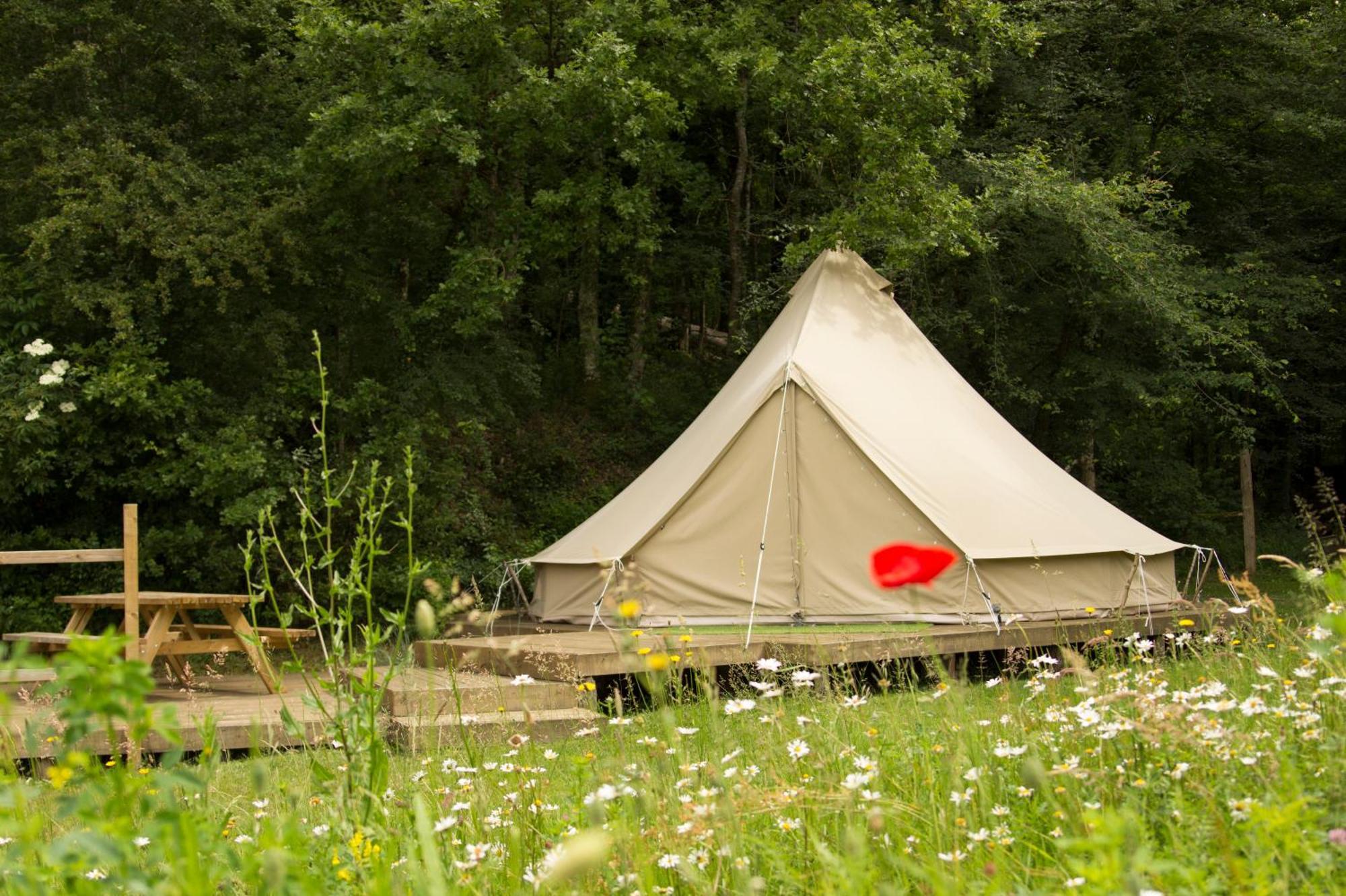 Belair Le Camping Champagnac-de-Bélair Exterior foto