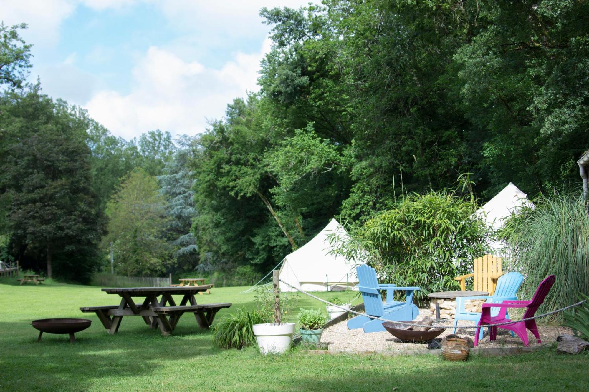Belair Le Camping Champagnac-de-Bélair Exterior foto