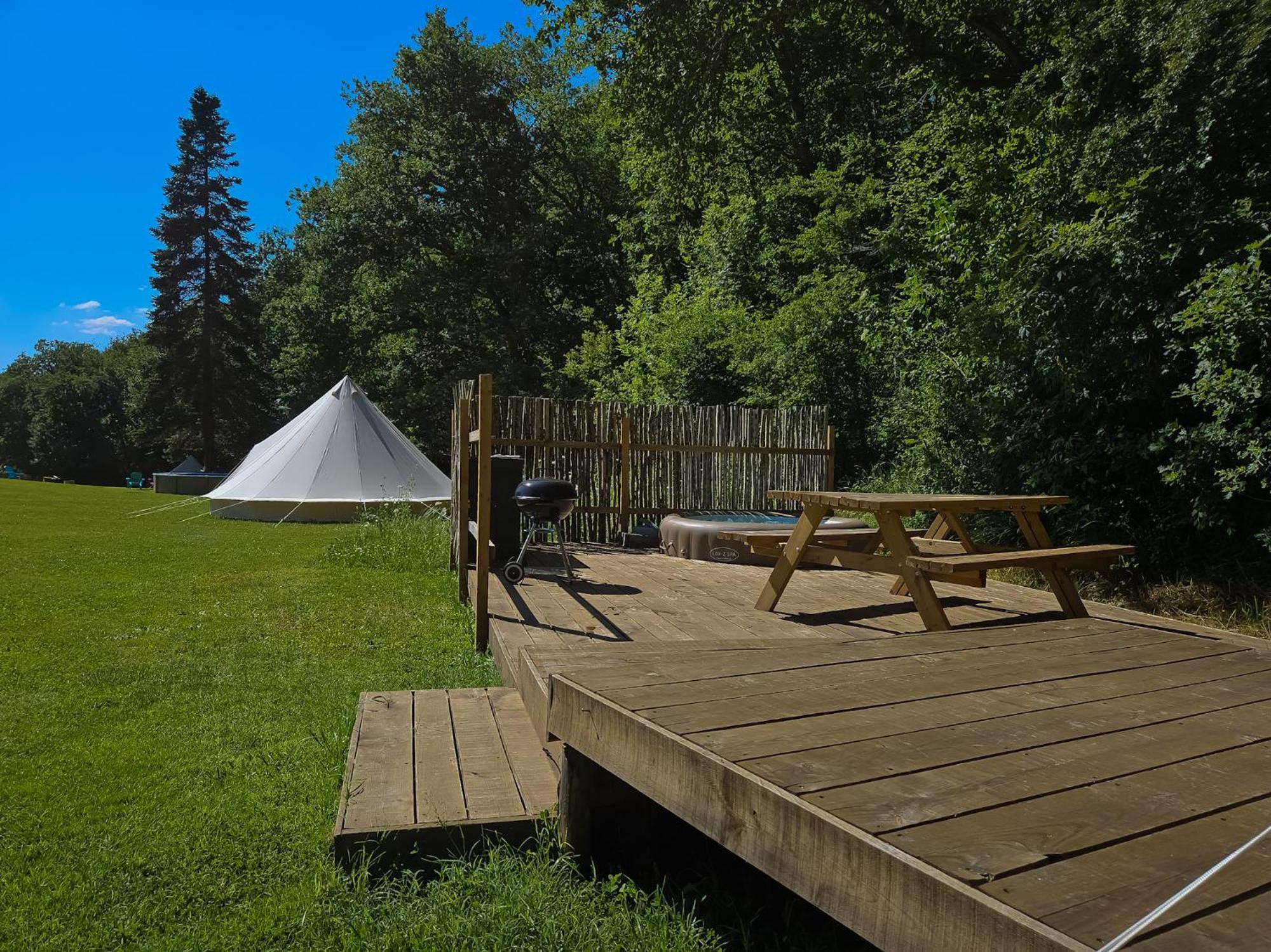 Belair Le Camping Champagnac-de-Bélair Exterior foto