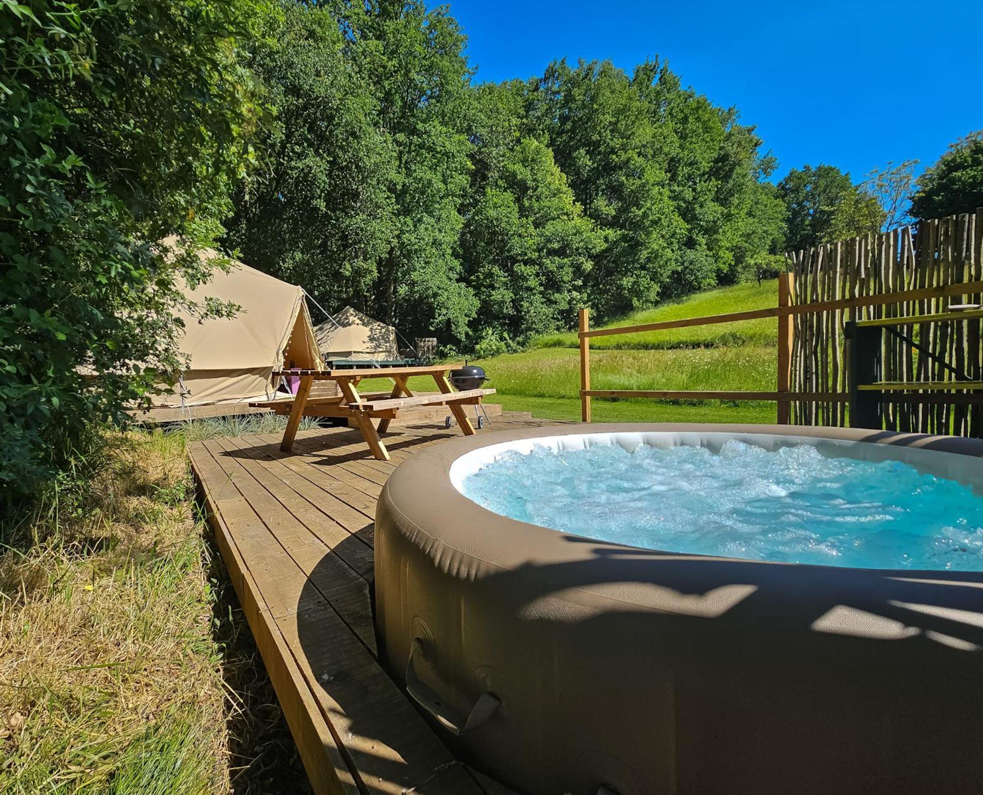 Belair Le Camping Champagnac-de-Bélair Exterior foto